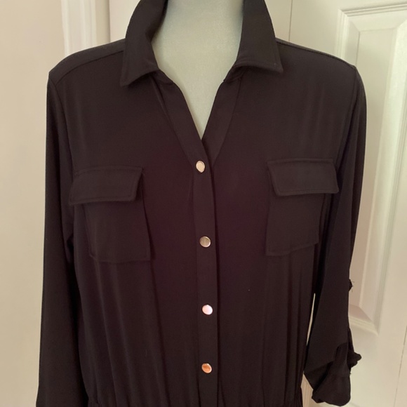 Chicos Jet Black Jumpsuit - Picture 7 of 14